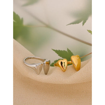 Exquisite Heart Chic Adjustable Ring