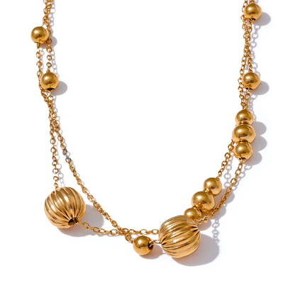 Vintage Multiple Spheres Necklace