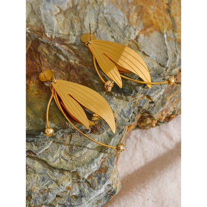 Exquisite Floral and Leafs Earrings