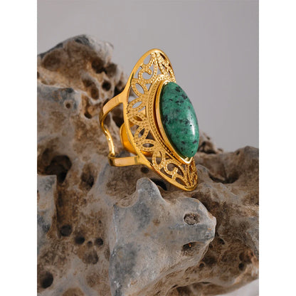 Timeless Princess Green Stone Ring