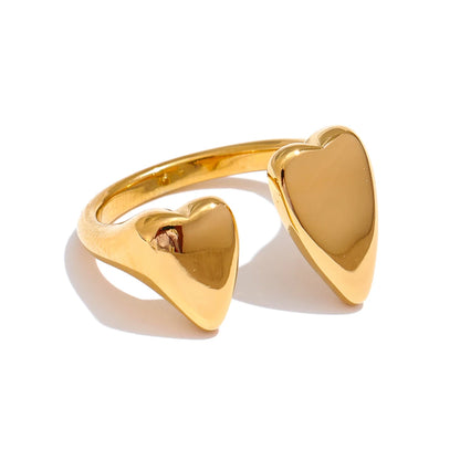 Exquisite Heart Chic Adjustable Ring