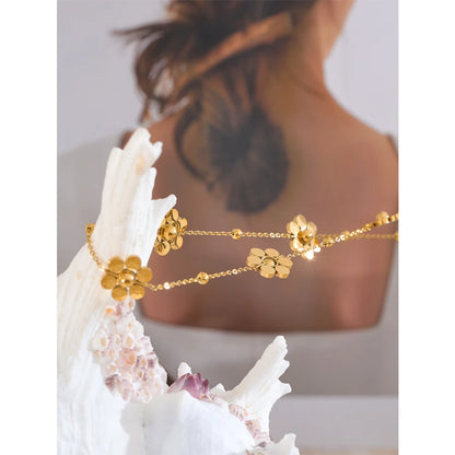 Golden Blossom Necklace